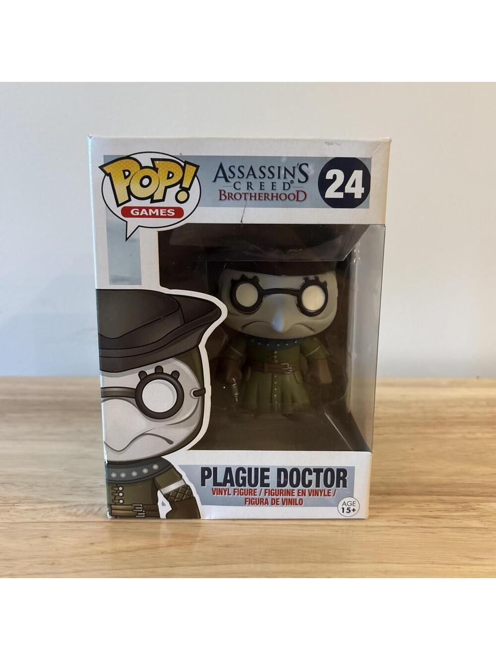 FUNKO POP GAMES ASSASSIN'S CREED #24 PLAGUE DOCTOR First Edition JJL130913